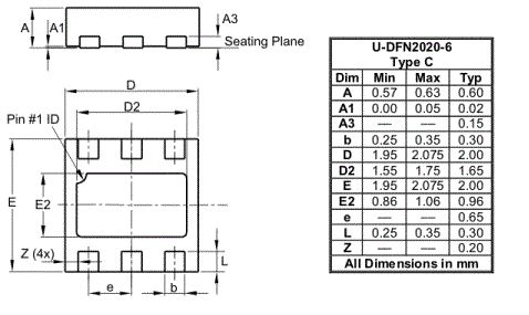 DiodesZetex AP7387-30FDC-7, 1-Channel Low Dropout Voltage, Voltage Regulator, 150 mA, 3 V, UDFN-2020-6