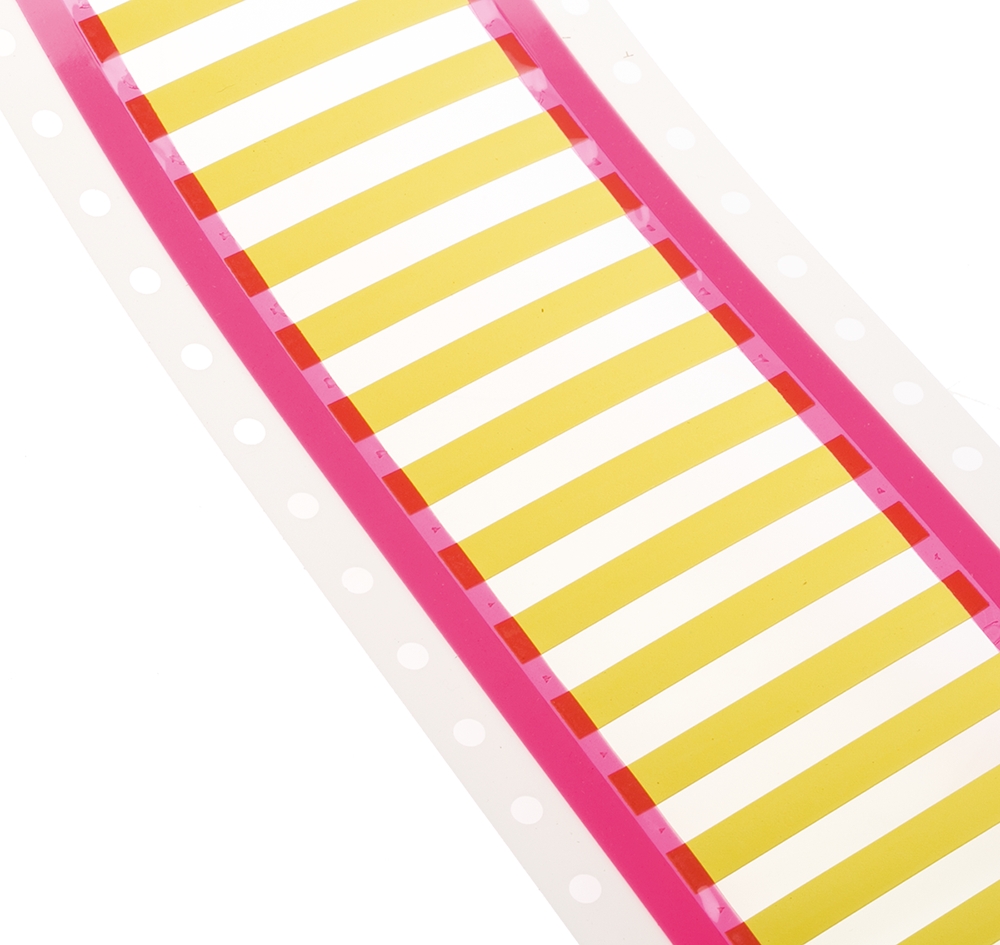 TE Connectivity RPS Yellow Heatshrink Labels, 50mm Width, 1000 Qty