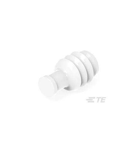 TE Connectivity White Circular Connector for use with Easy Lock Plastic Signal Connector