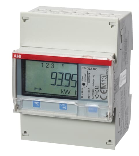 ABB 3 Phase LCD Energy Meter