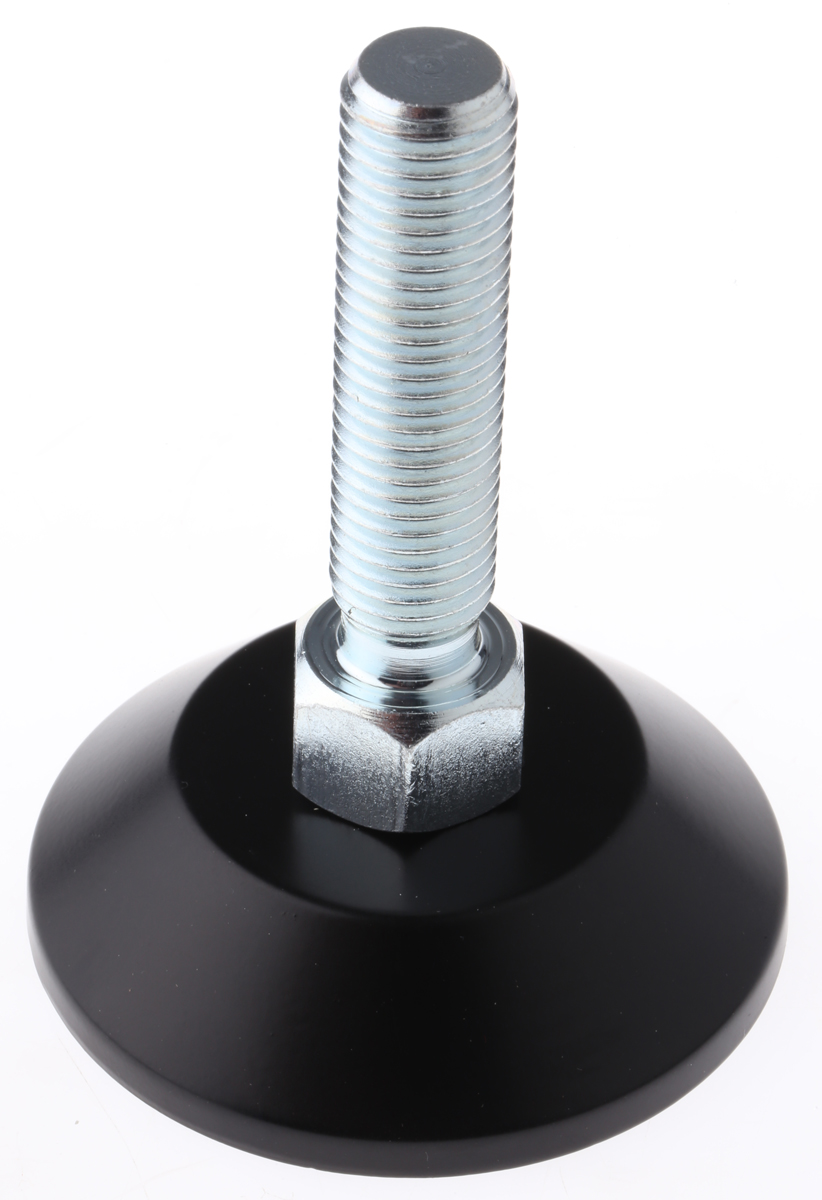 RS PRO M16 Thread Pivot Foot, 16mm 8mm Groove