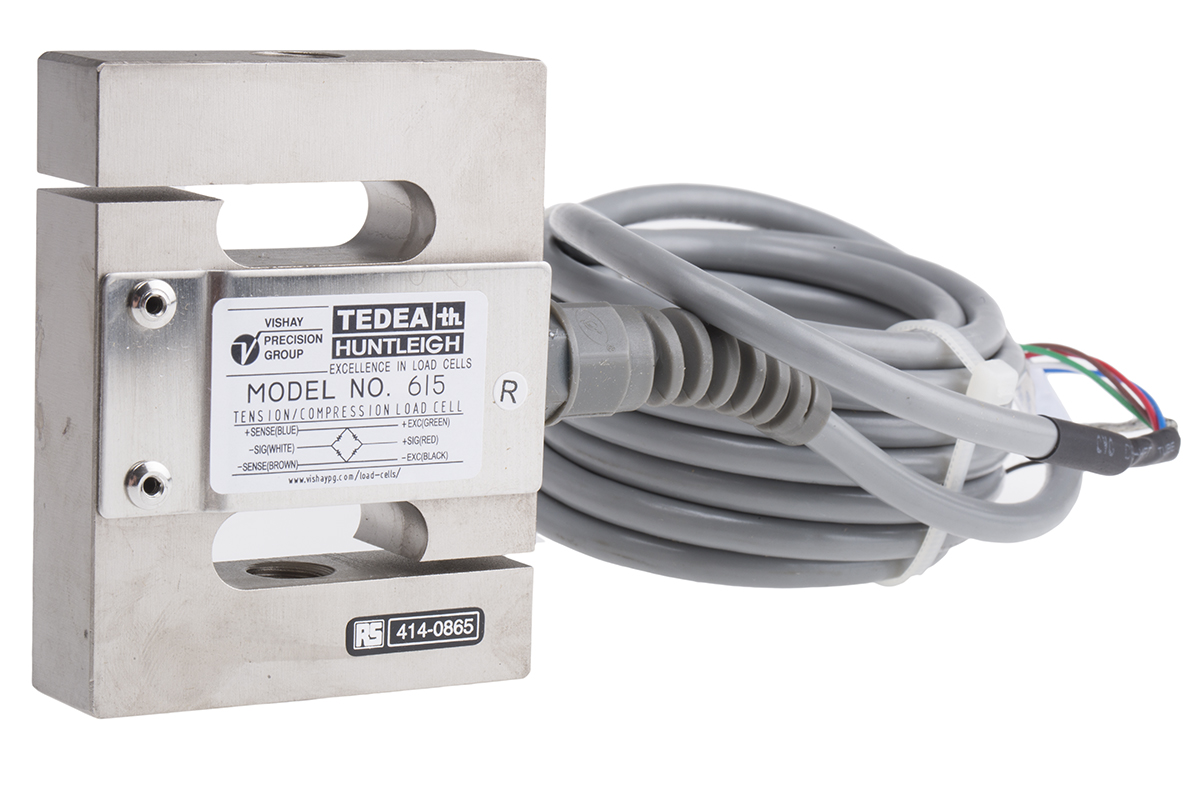 Tedea Huntleigh S Type Load Cell, 300kg Range, Compression, Tension Measure