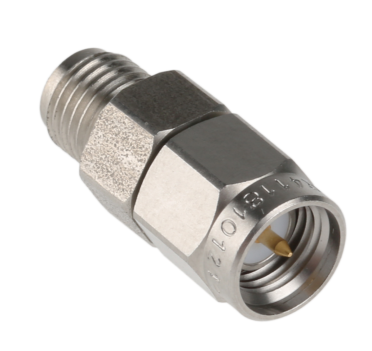 Radiall 50Ω RF Attenuator Straight SMA Connector SMA Plug to Socket 10dB, Operating Frequency DC → 18GHz
