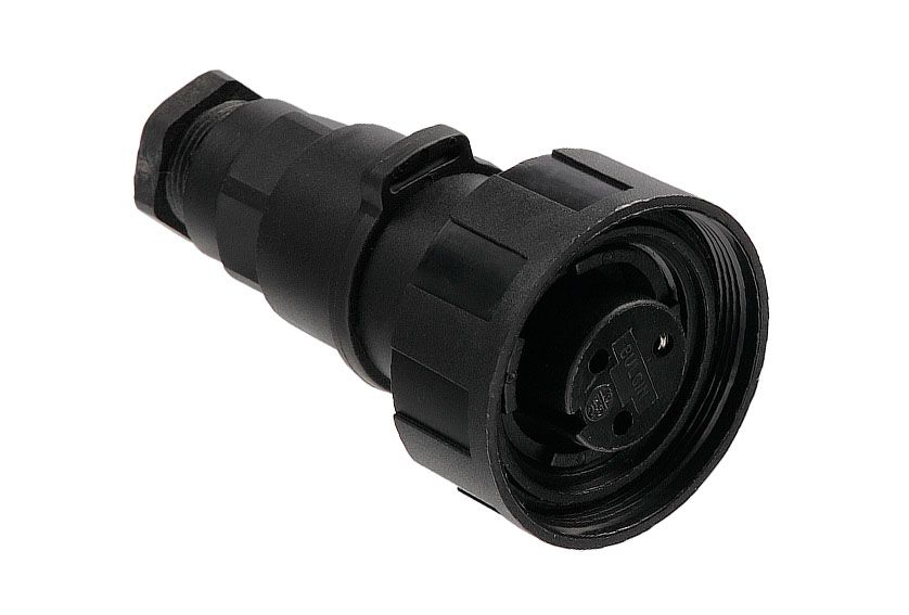 Bulgin Circular Connector, 3 Contacts, Cable, Standard Connector, Socket, Female, IP68, IP69K, Standard Buccaneer Series