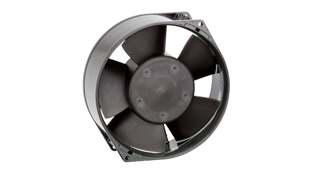 ebm-papst Axial Fan, 24 V dc, dc Operation, 345m³/h, 2.45 → 22W, 615mA Max, 150 x 150 x 55mm