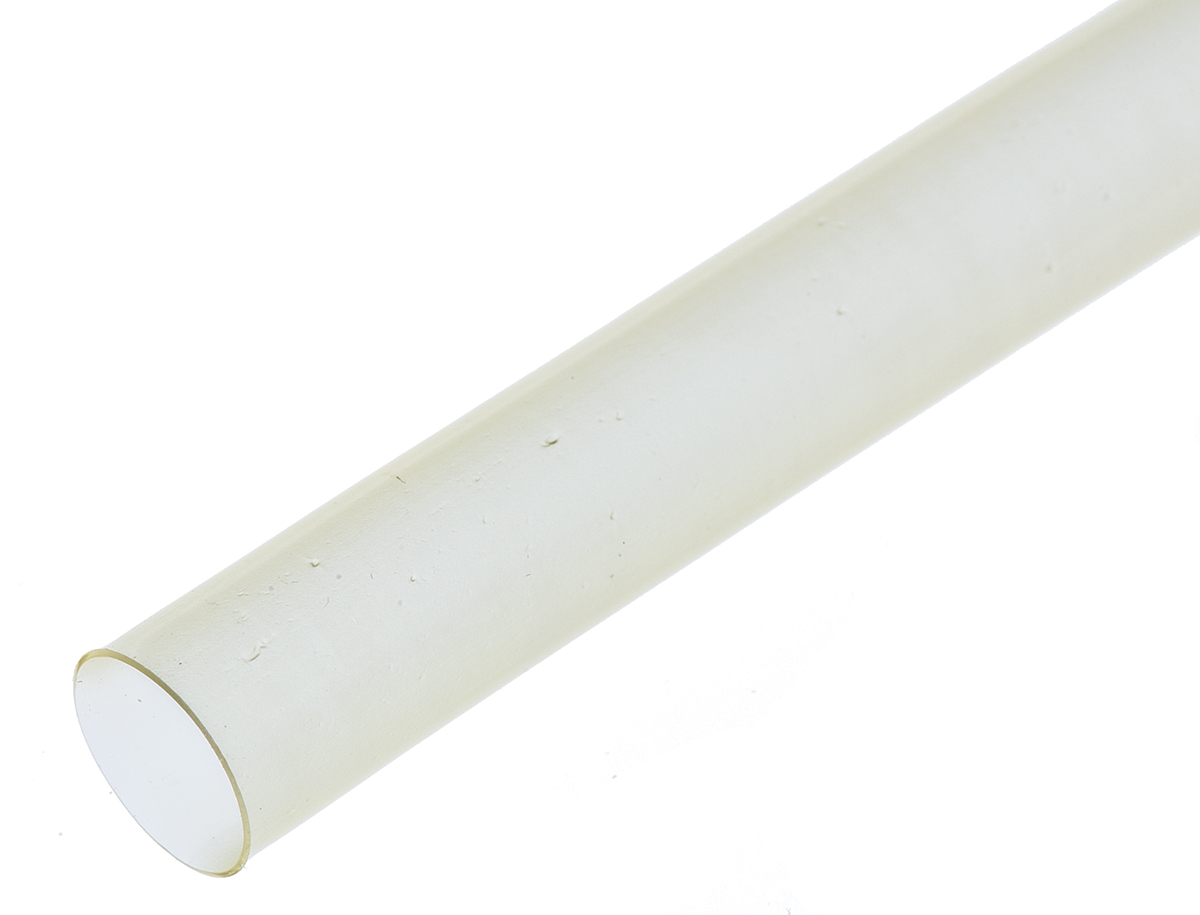TE Connectivity Adhesive Lined Heat Shrink Tubing, Clear 8mm Sleeve Dia. x 1.2m Length 4:1 Ratio, DWTC Series
