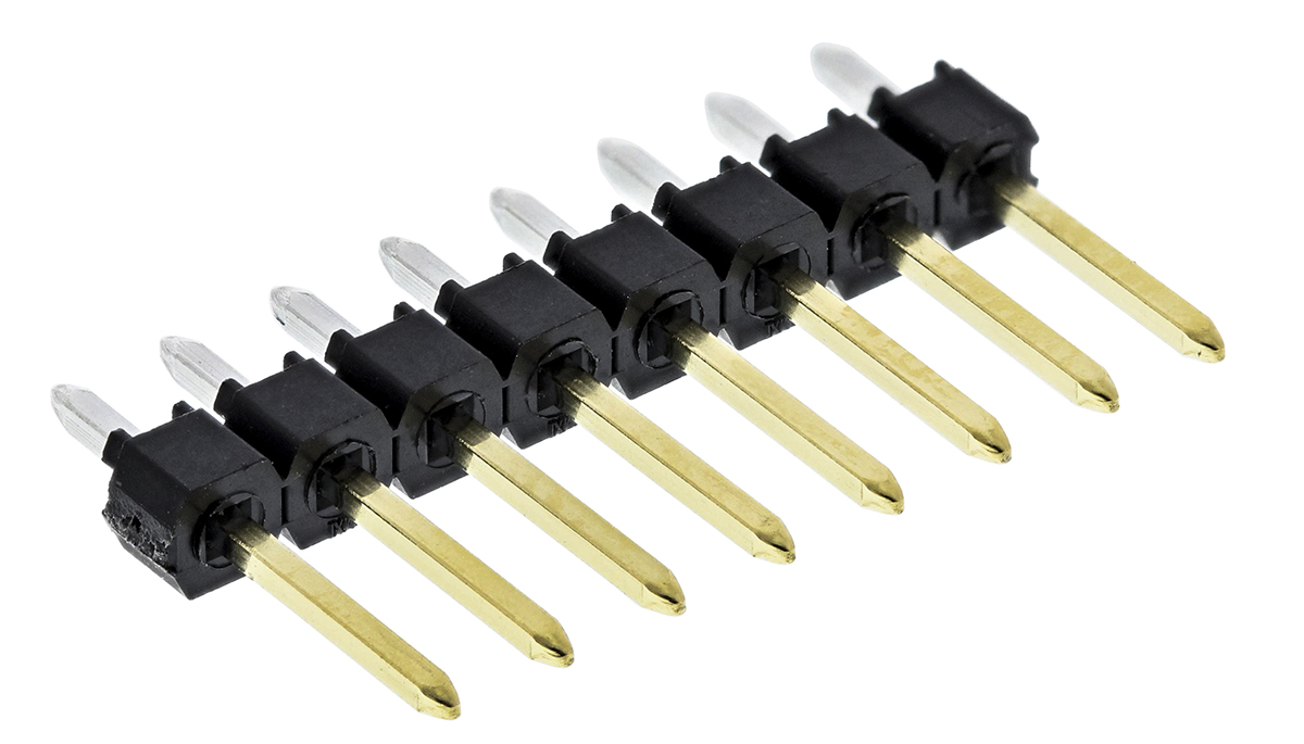 Molex C-Grid III Series Straight Through Hole Pin Header, 8 Contact(s), 2.54 mm Pitch, 1 Row, Unshrouded