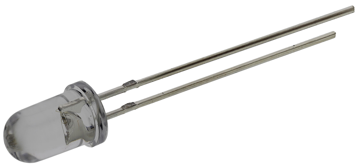 UV5TZ-395-15 Bivar, UV LED, 395nm 40mW 15 °, 2-Pin Through Hole package