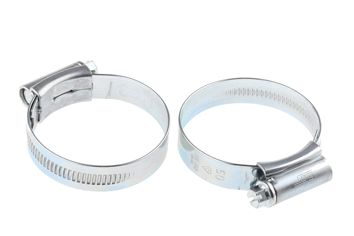 HI-GRIP Steel Slotted Hex Worm Drive, 13mm Band Width, 35 → 50mm ID