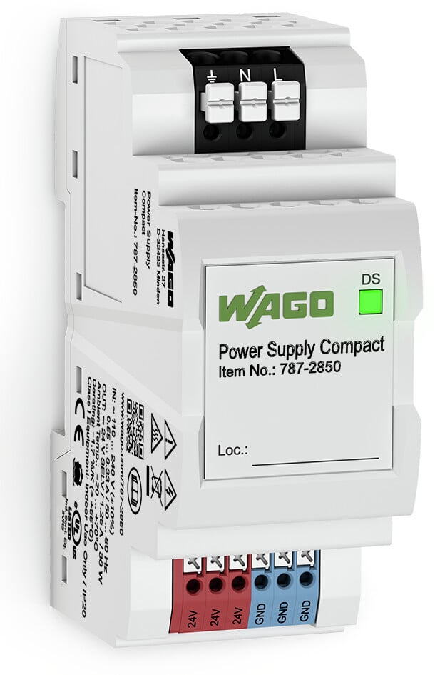 WAGO 787 Series Power Supply, 24 VDC