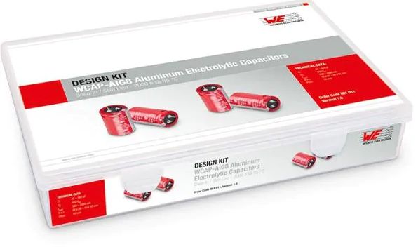 Wurth Elektronik, Surface Mount Aluminium Capacitor Kit 15 pieces