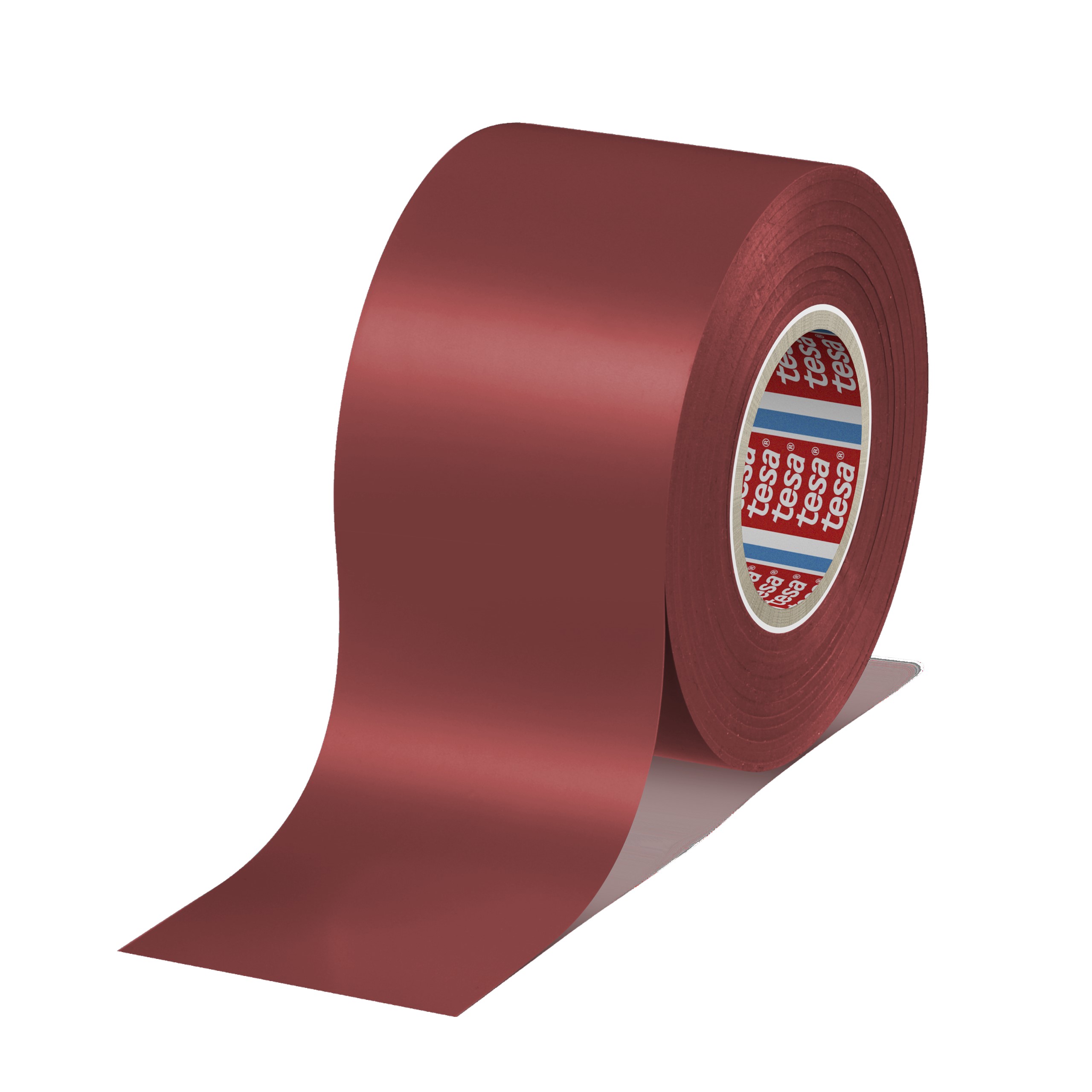 Tesa 4163 Red Soft PVC Electrical Insulation Tape, 50mm x 33m