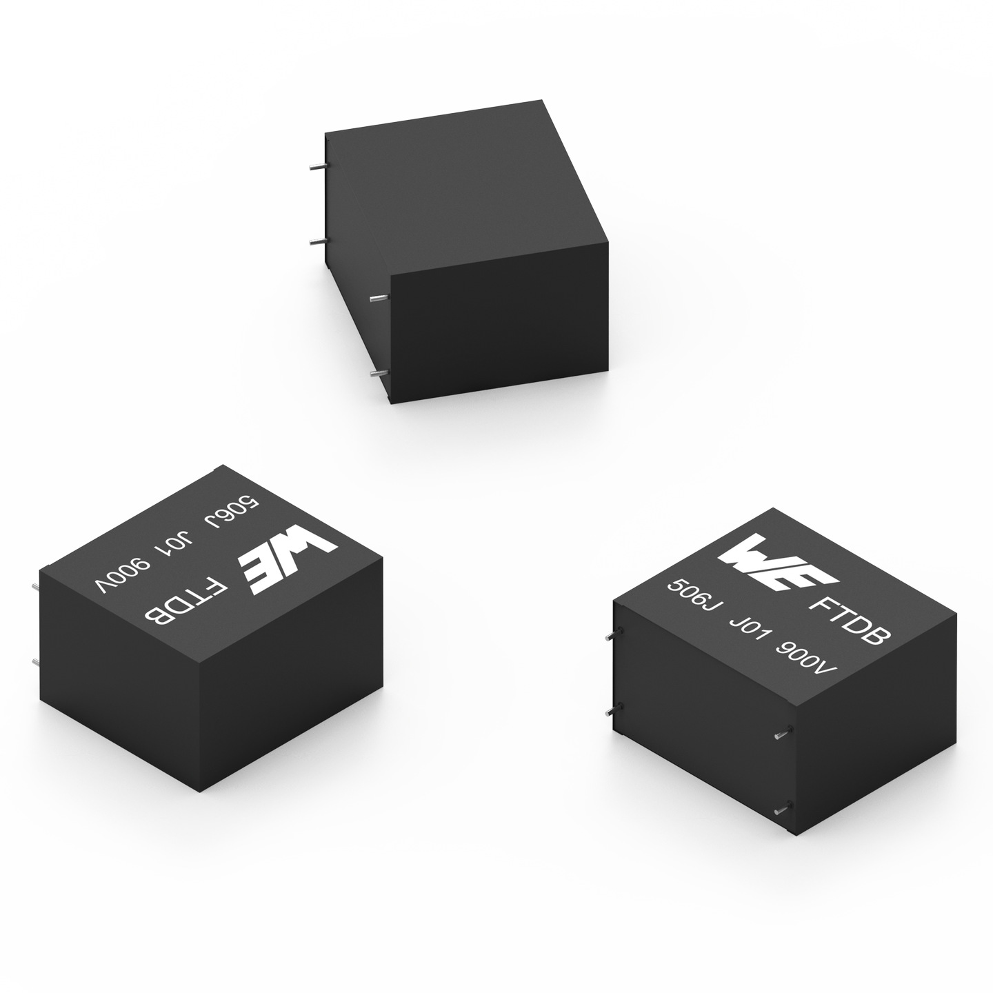Wurth Elektronik WCAP-FTDB Film Capacitor, 1kV dc, 5%, 25μF, Through Hole