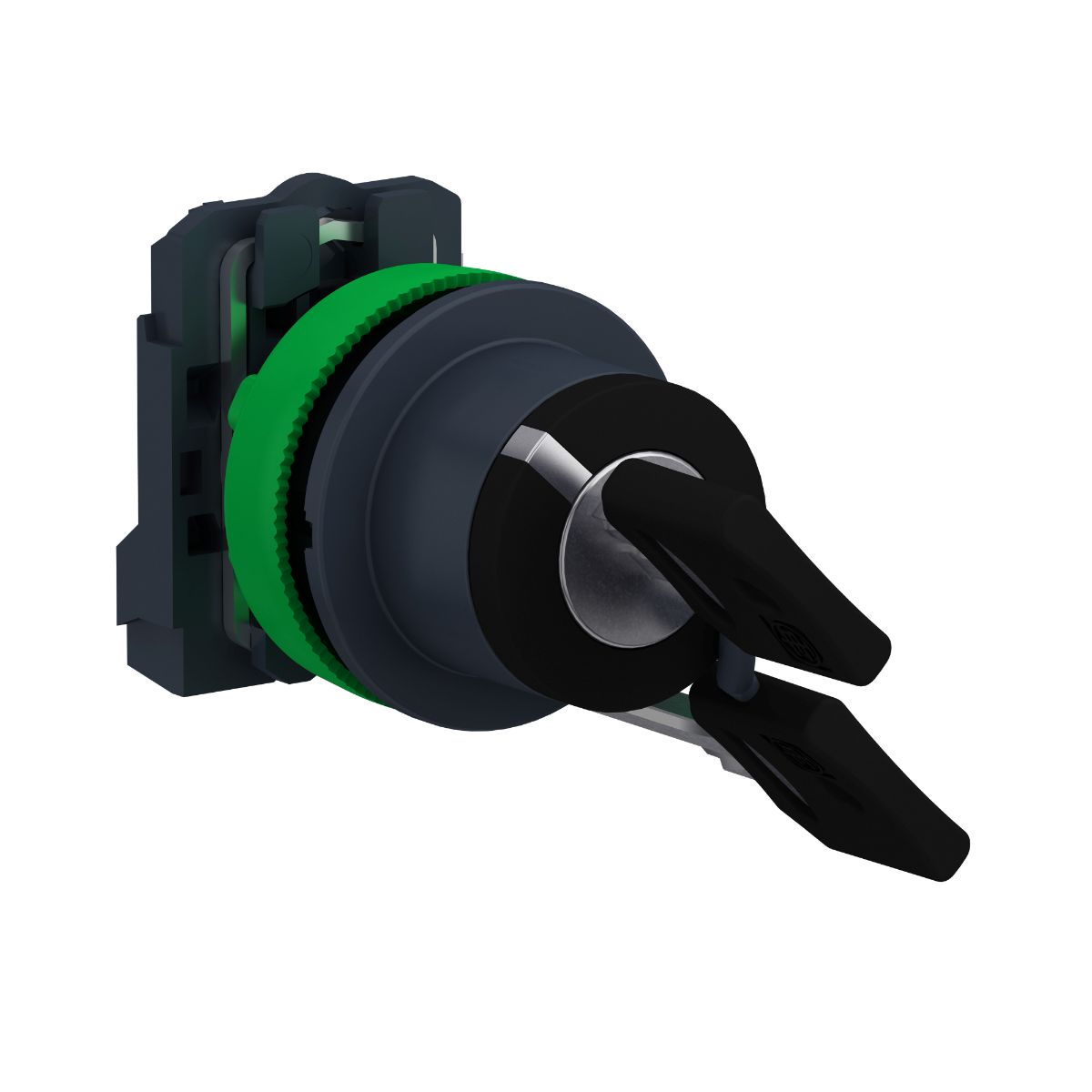 Schneider Electric Key Switch, SPST 2-Way