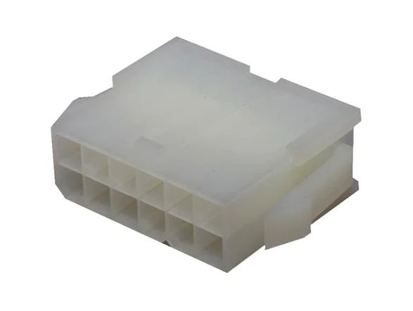 Molex, Mini-Fit Male Crimp Connector Housing, 4.2mm Pitch, 12 Way, 2 Row