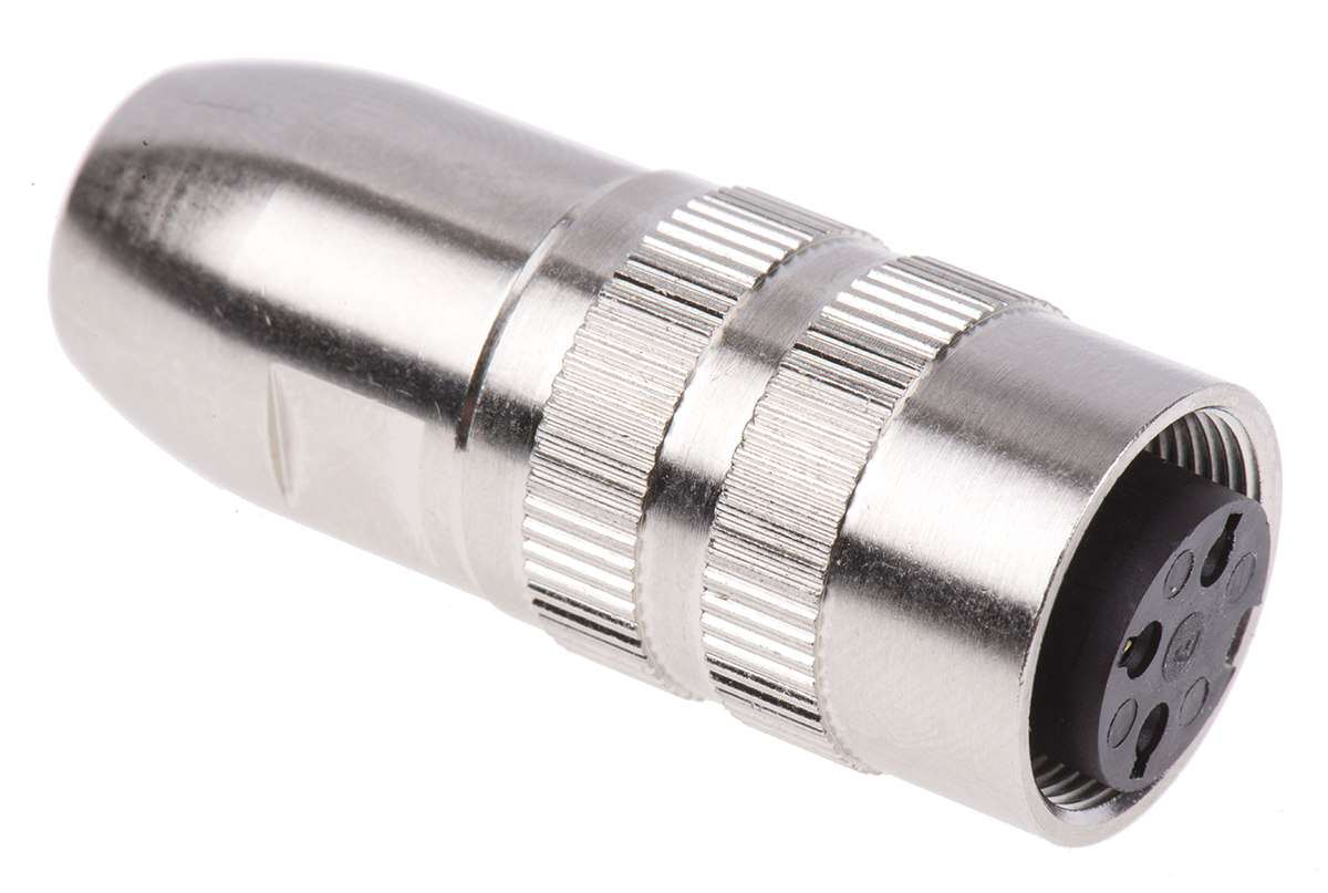 Lumberg 3 Pole Din Socket, DIN EN 60529, 5A, 250 V ac IP68, Female, Cable Mount