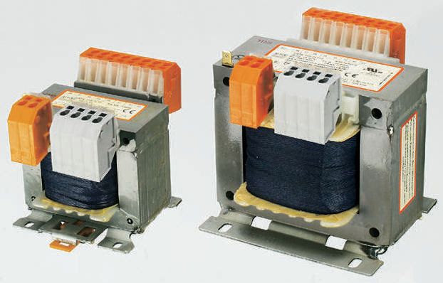 Block 400VA 2 Output Chassis Mounting Transformer, 2 x 12V ac