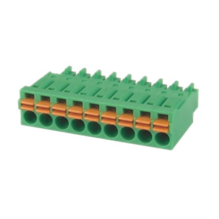 Amphenol Industrial, 3.81mm Pitch, KD0230500000G, 2 Way, , Pluggable Terminal Block, Plug, Free Hanging (In-Line),