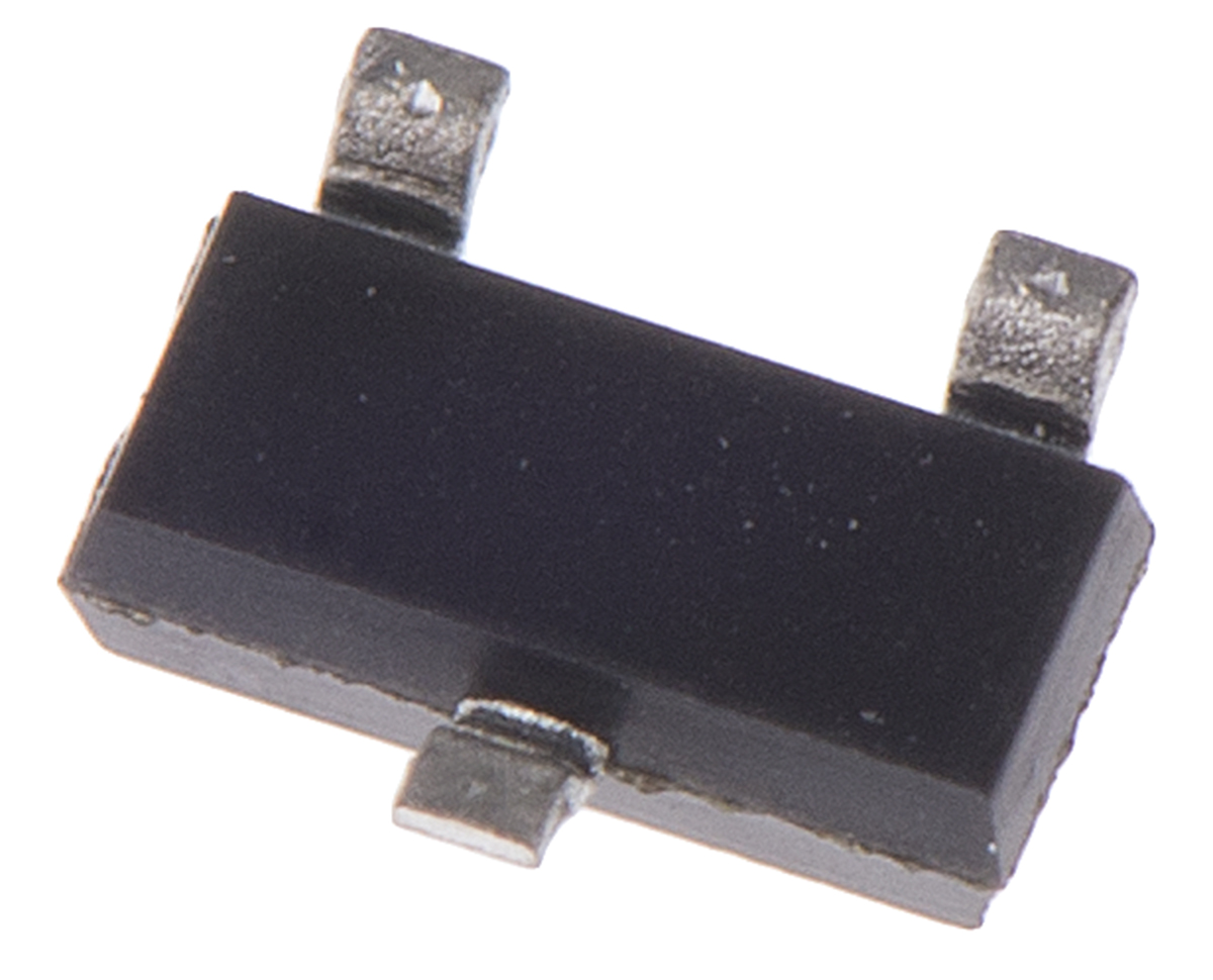 DiodesZetex Type N-Channel MOSFET, 100 mA, 100 V Enhancement, 3-Pin SOT-23