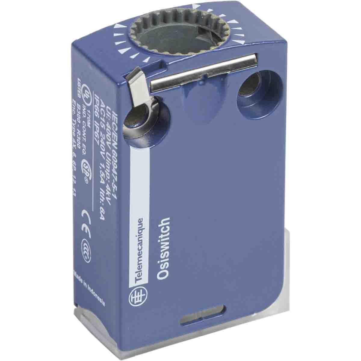 Telemecanique Sensors ZCMD Series Limit Switch, 2NC/1NO, IP66, 3P, Zinc Alloy Housing, 240V ac Max, 100mA Max