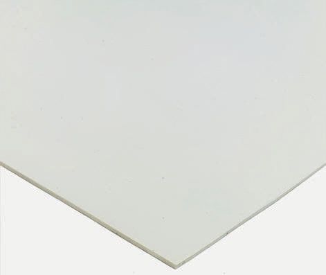 RS PRO White Silicone Rubber Sponge Sheet, 1.2m x 600mm x 3mm, -40°C to 200°C