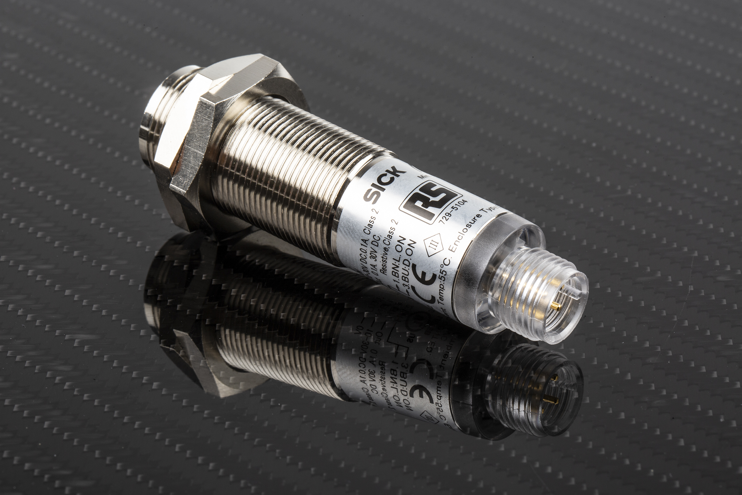 RS PRO Background Suppression Photoelectric Sensor, Barrel Sensor, 1 mm → 140 mm Detection Range