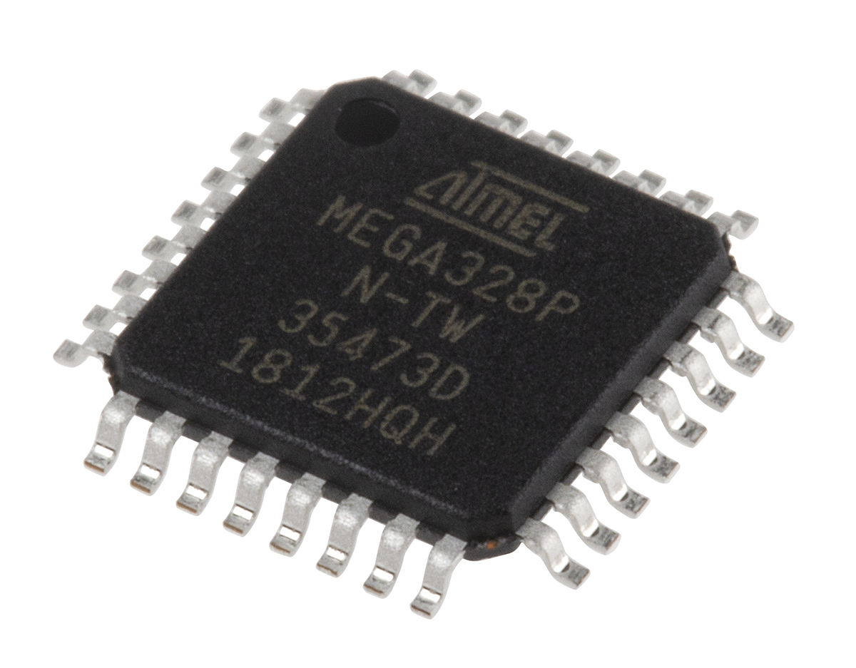 Microchip ATMEGA328P-AN, 8 bit AVR, megaAVR Microcontroller, 20 MHz, 32kB FLASH, 32-Pin TQFP