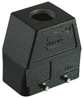 HARTING Han M Heavy Duty Power Connector Hood, M32 Thread, Top Entry