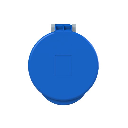 Amphenol Industrial, 2CMA1 IP44 Blue 3P+E Industrial Power, Rated At 63A, 250 V