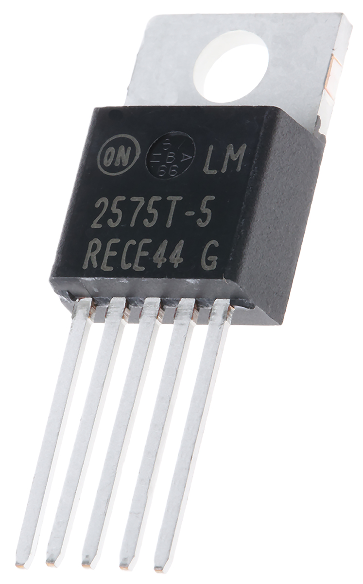 onsemi, LM2575T-5G Step-Down Switching Regulator, 1-Channel 1A 5-Pin, TO-220