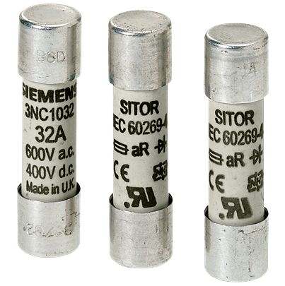 Siemens 32A Cartridge Fuse, 10 x 38mm