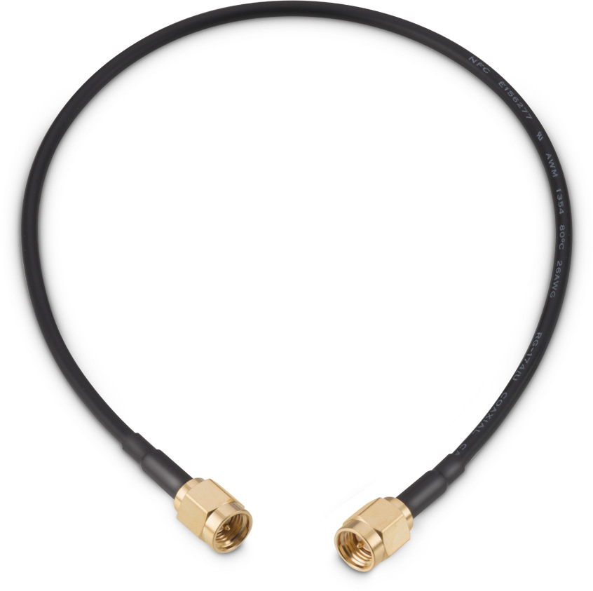 Wurth Elektronik WR-CXASY Series, 304.8 mm, RG174 Coaxial, Terminated 50 Ω