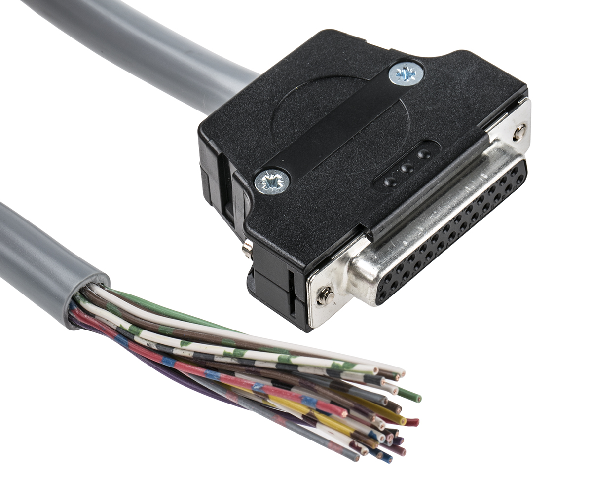 Festo Cable, NEBV Series, For Use With Multi Pin Plug Connection