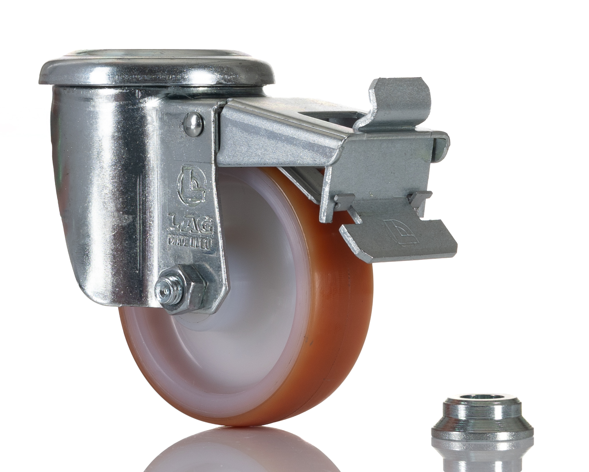 LAG Swivel Castor Wheel, 100kg Capacity, 80mm Wheel