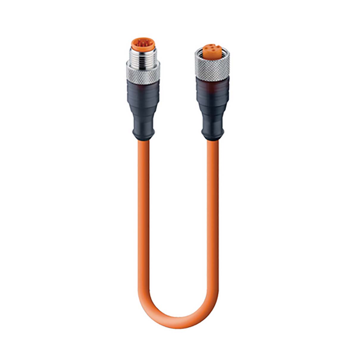 Lumberg Automation Male 5 way M12 to Female 5 way M12 Sensor Actuator Cable
