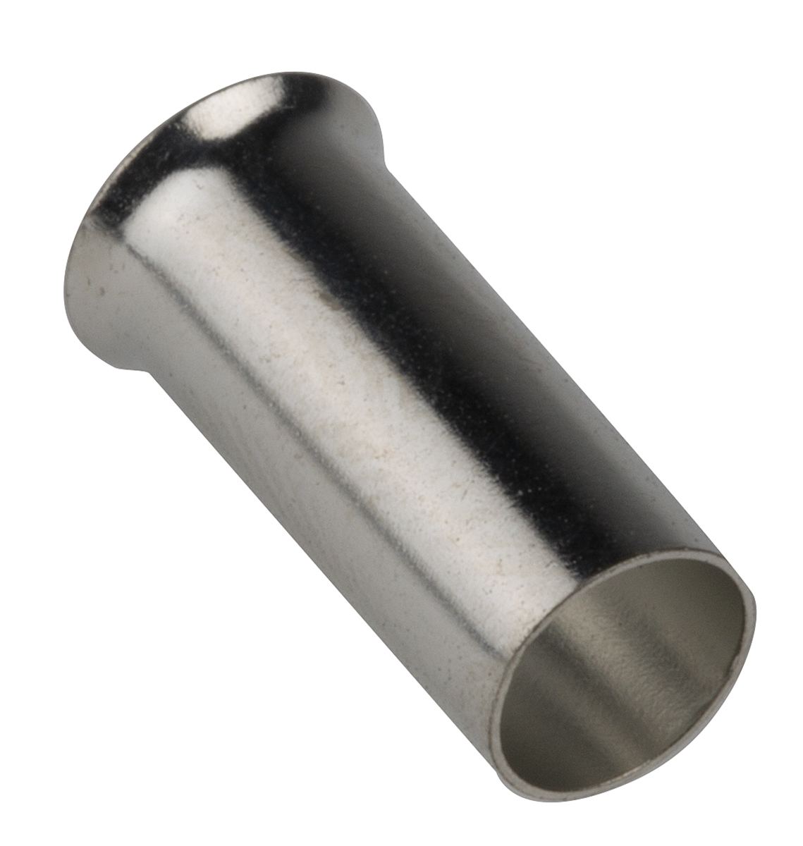 RS PRO Crimp Bootlace Ferrule, 5mm Pin Length, 1.0mm Pin Diameter, 0.5mm² Wire Size