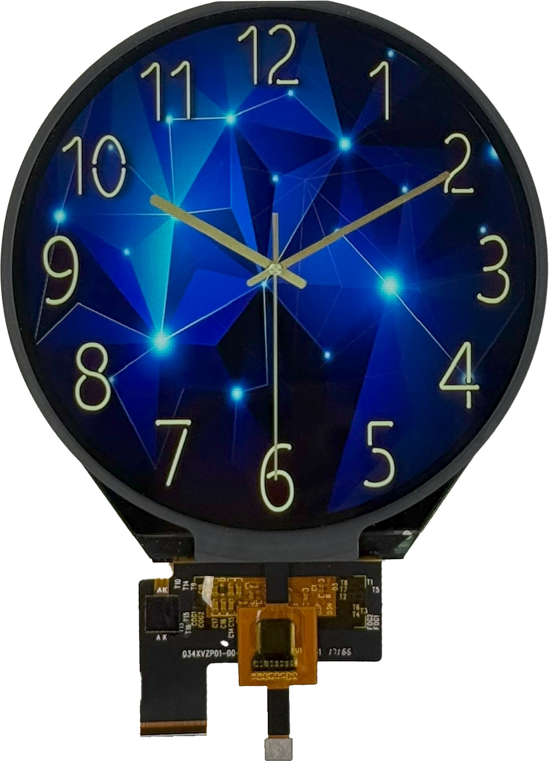 Midas MDT0340AISC-MIPI TFT LCD Colour Display / Touch Screen, 3.4, 800 x 800