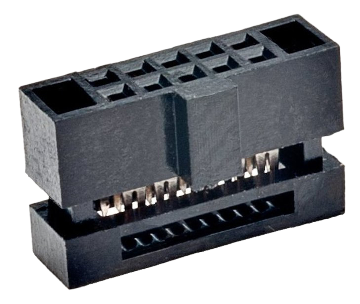 HARWIN 10-Way IDC Connector Socket for Cable Mount, 2-Row