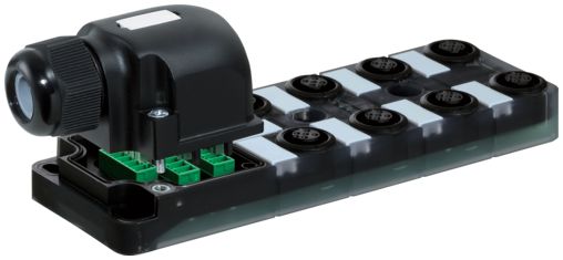 Murrelektronik Limited EXACT12 Series Sensor Hub, M12, 8 way, 5 port