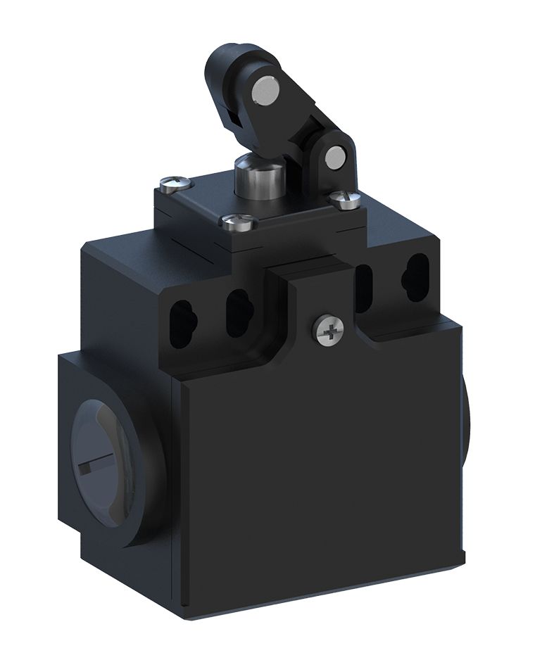 RS PRO Roller Plunger Limit Switch, 1NO/1NC, IP67, Thermoplastic Housing, 400V ac Max, 10A Max
