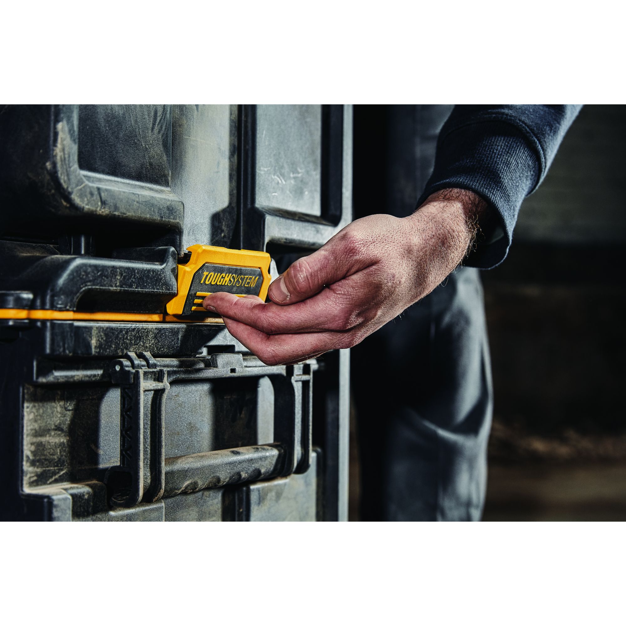 DeWALT TOUGHSYSTEM 2.0 Plastic Tool Box, 371 x 554 x 308mm