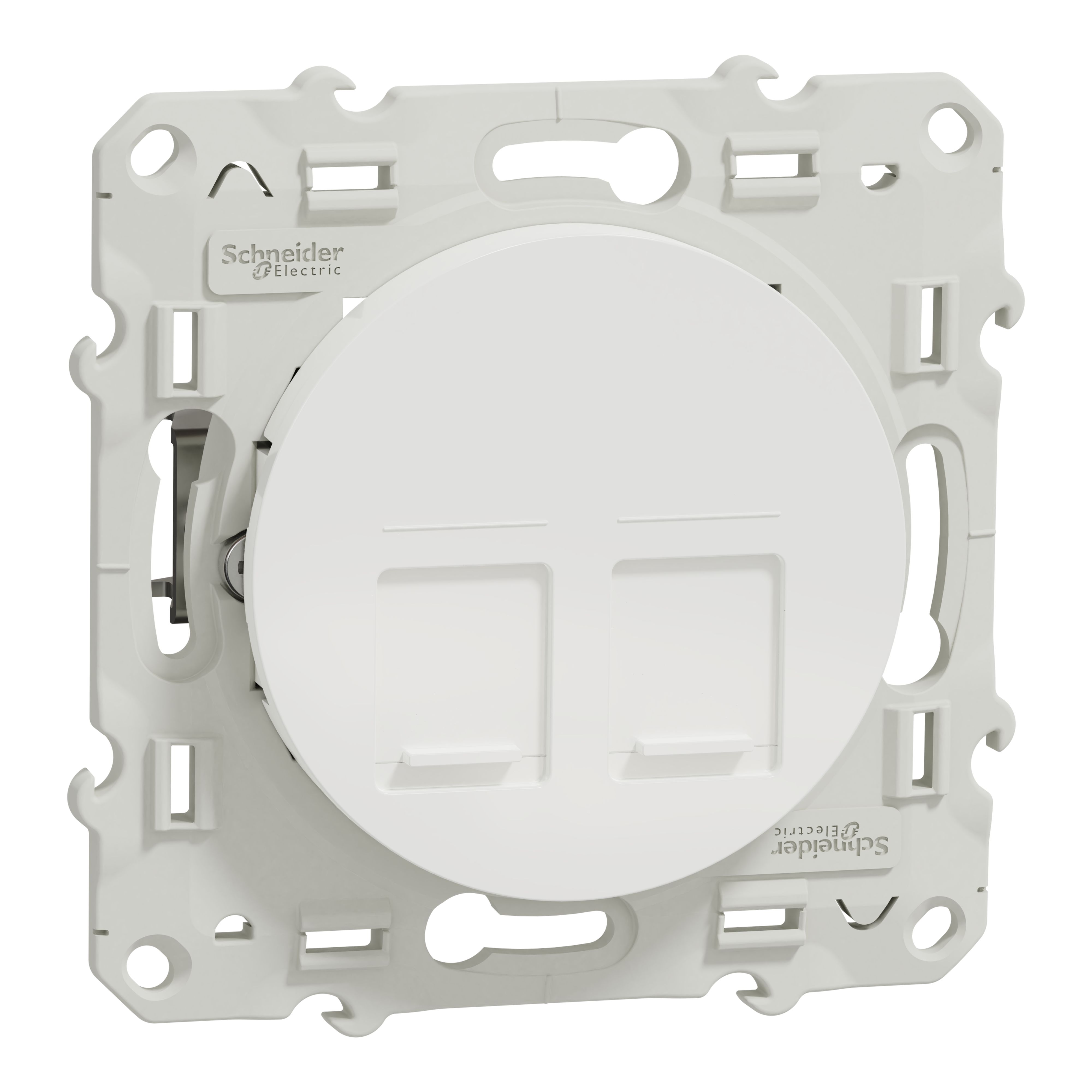 Schneider Electric White, 1 Gang, Odace