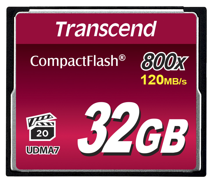 Transcend CompactFlash 32 GB MLC Compact Flash Card