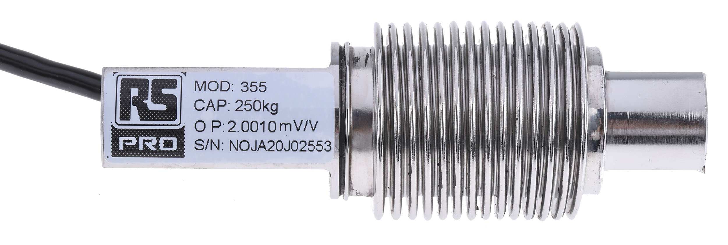 RS PRO Load Cell, 250kg Range, Compression Measure
