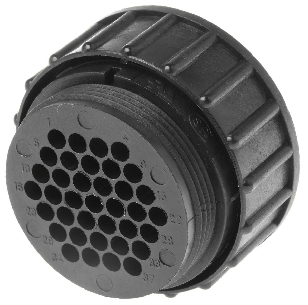 TE Connectivity Circular Connector, 37 Contacts, Cable, Socket, Female, CPC Series