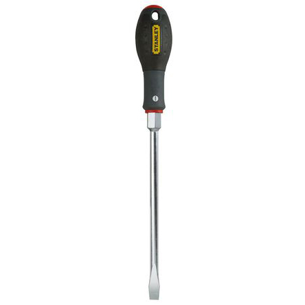 Stanley Slotted  Screwdriver, 8 mm Tip, 175 mm Blade, 175 mm Overall