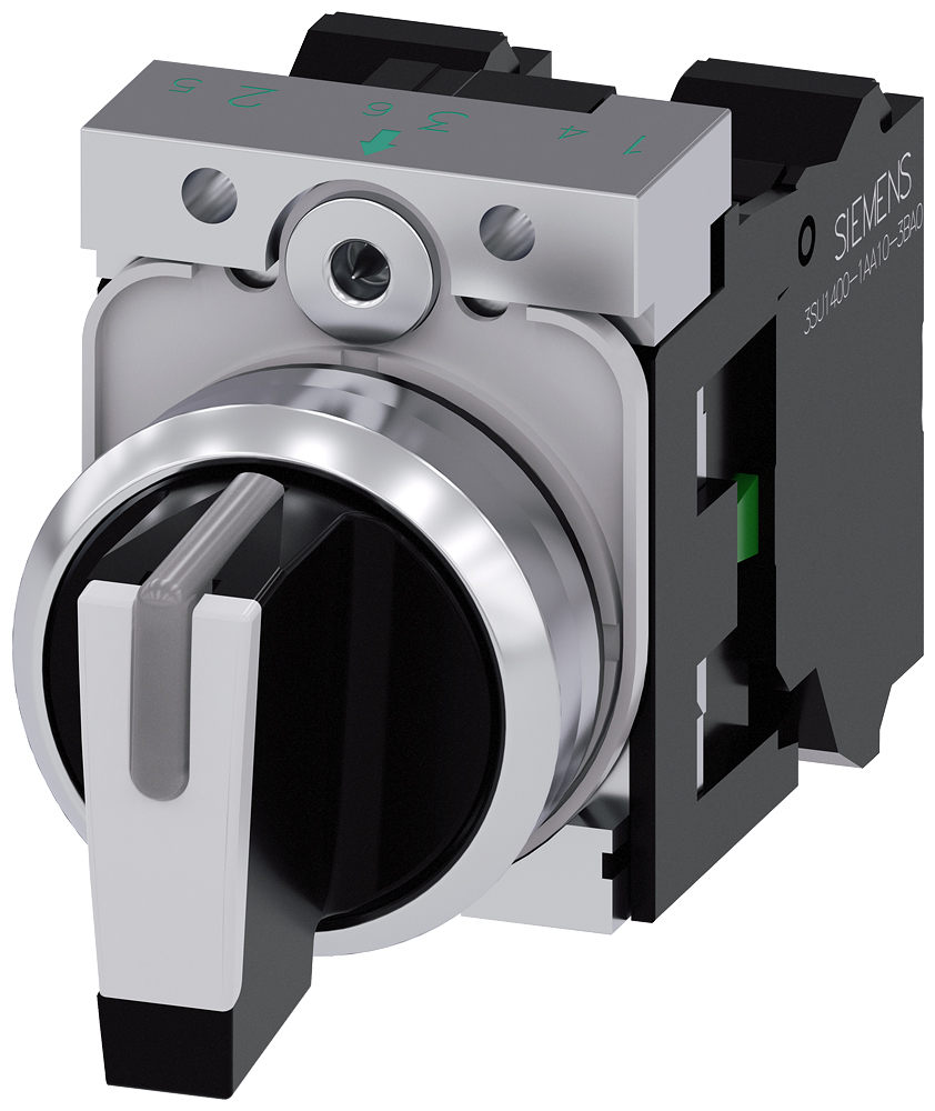 Siemens Selector Switch -, Illuminated 3 Positions