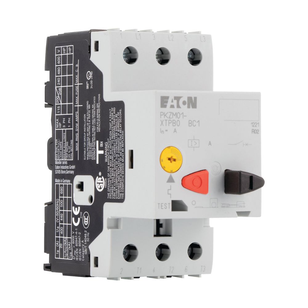 Eaton 10 → 16 A Motor Protection Circuit Breaker, 690 V ac