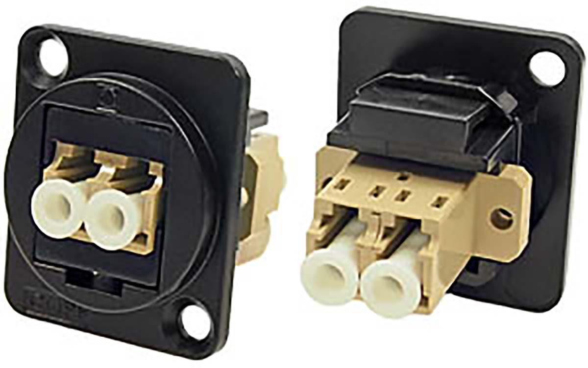 RS PRO, LC Multimode Duplex Fibre Optic Connector, 0.3dB Insertion Loss