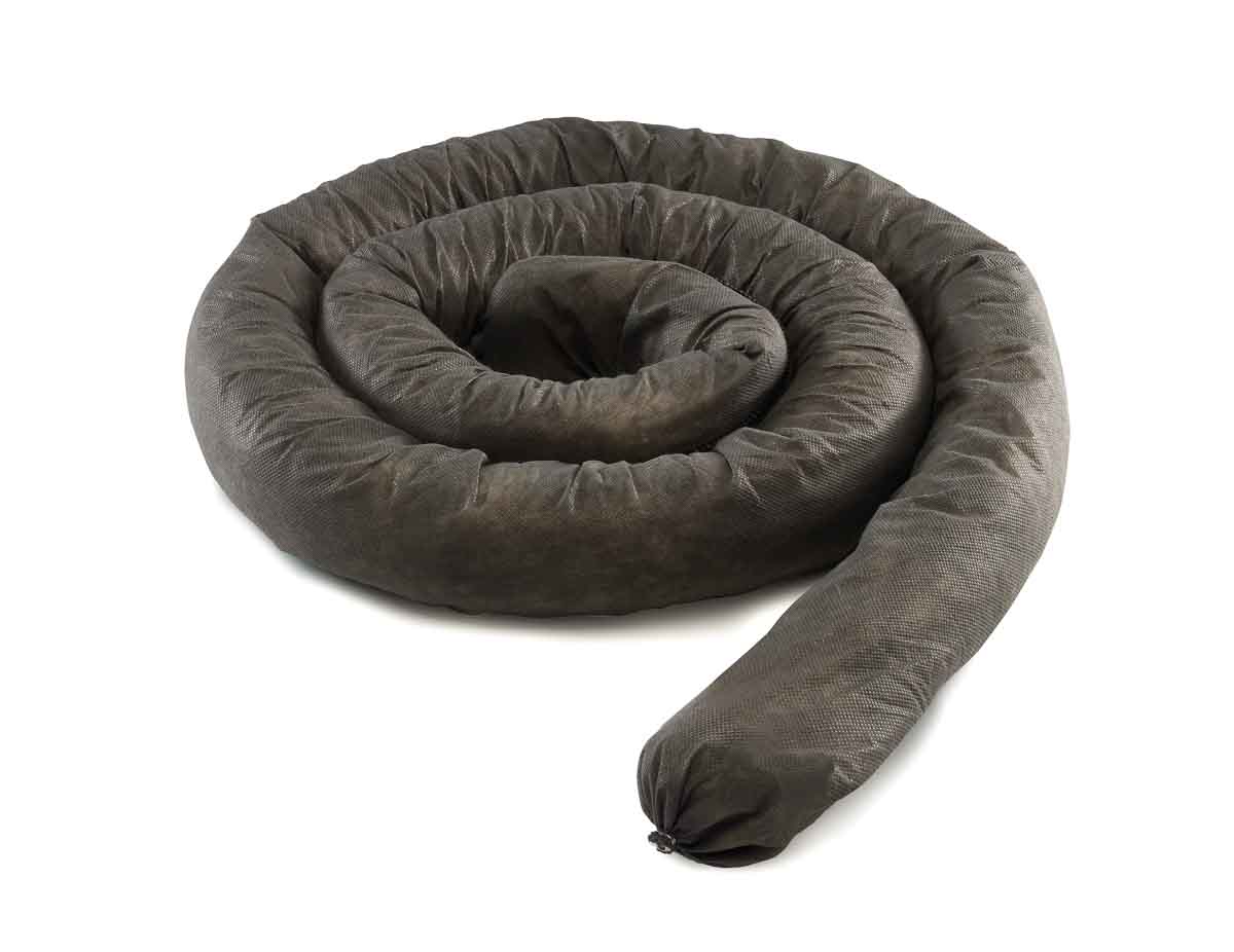 Ecospill Ltd Spill Absorbent Sock for Maintenance Use, 90 L Capacity, 8 per Pack